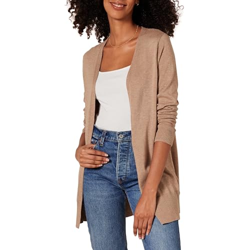 Amazon Essentials Women&rsquo;s Lightweight Open-Front Cardigan Sweater