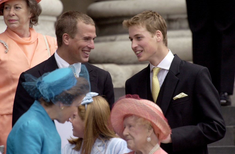 Prince William and Cousin Peter Phillips Relationship Through the Years