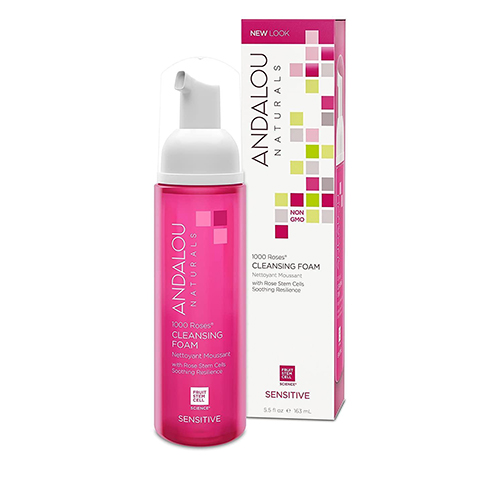 Andalou Naturals 1000 Roses Cleansing Foam