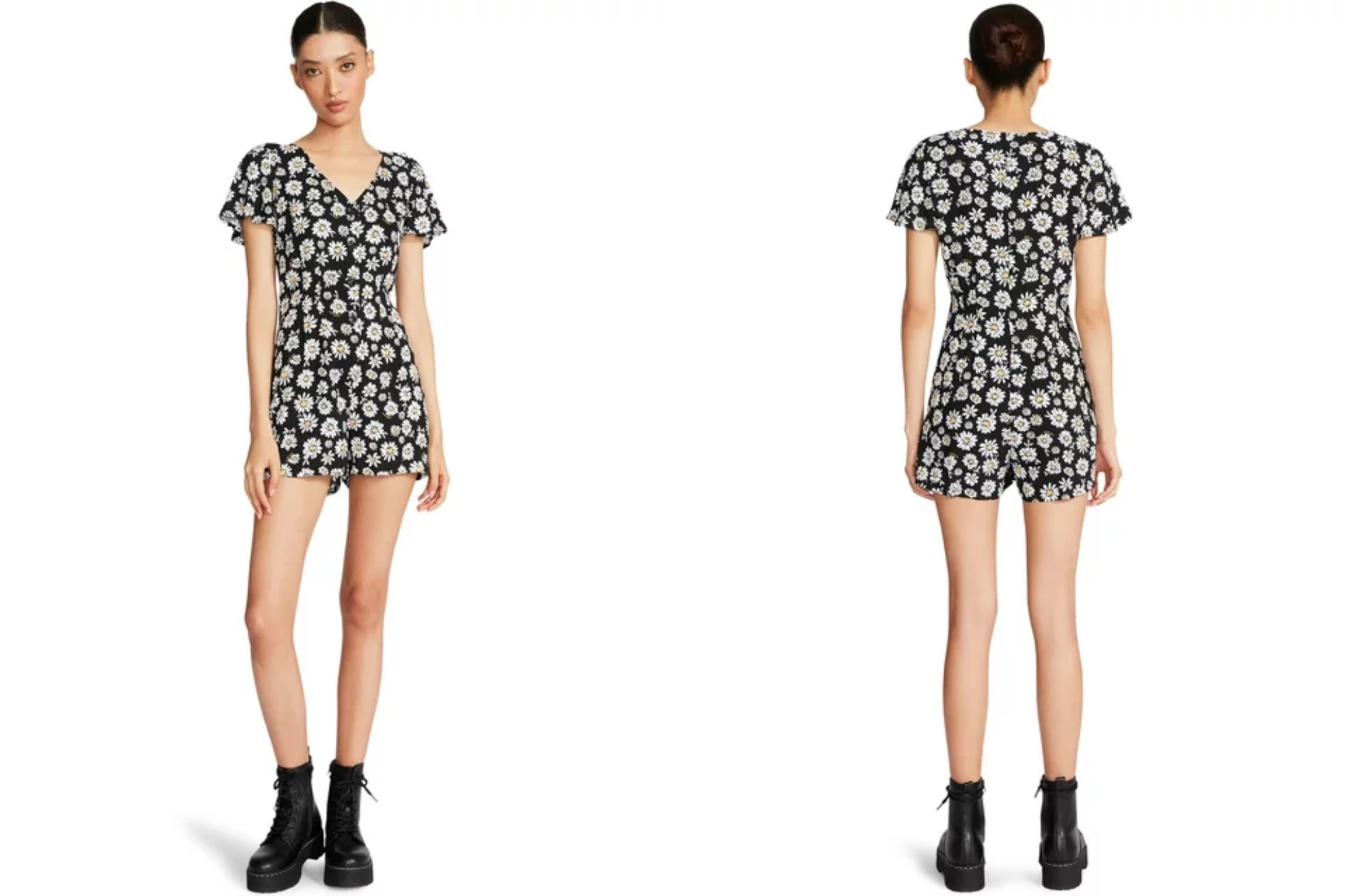 Luv Betsey Button Front Romper