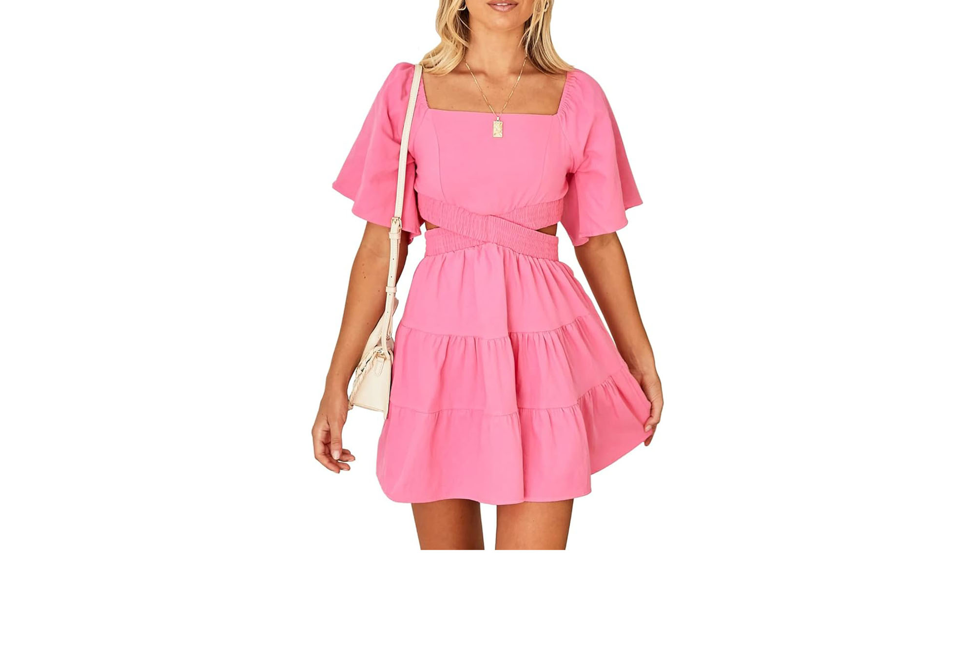 spring mini dress