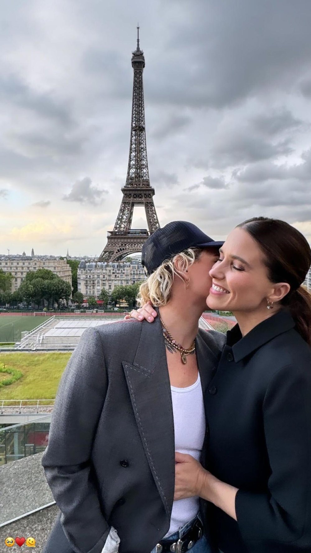 Sophia Bush and Girlfriend Ashlyn Harris Cuddle in Paris