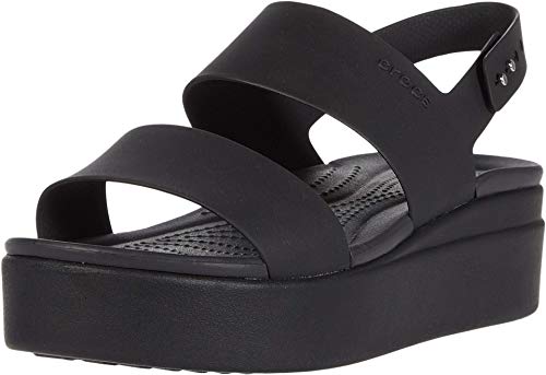 Crocs Women&rsquo;s Brooklyn Low Wedge Platform Sandals