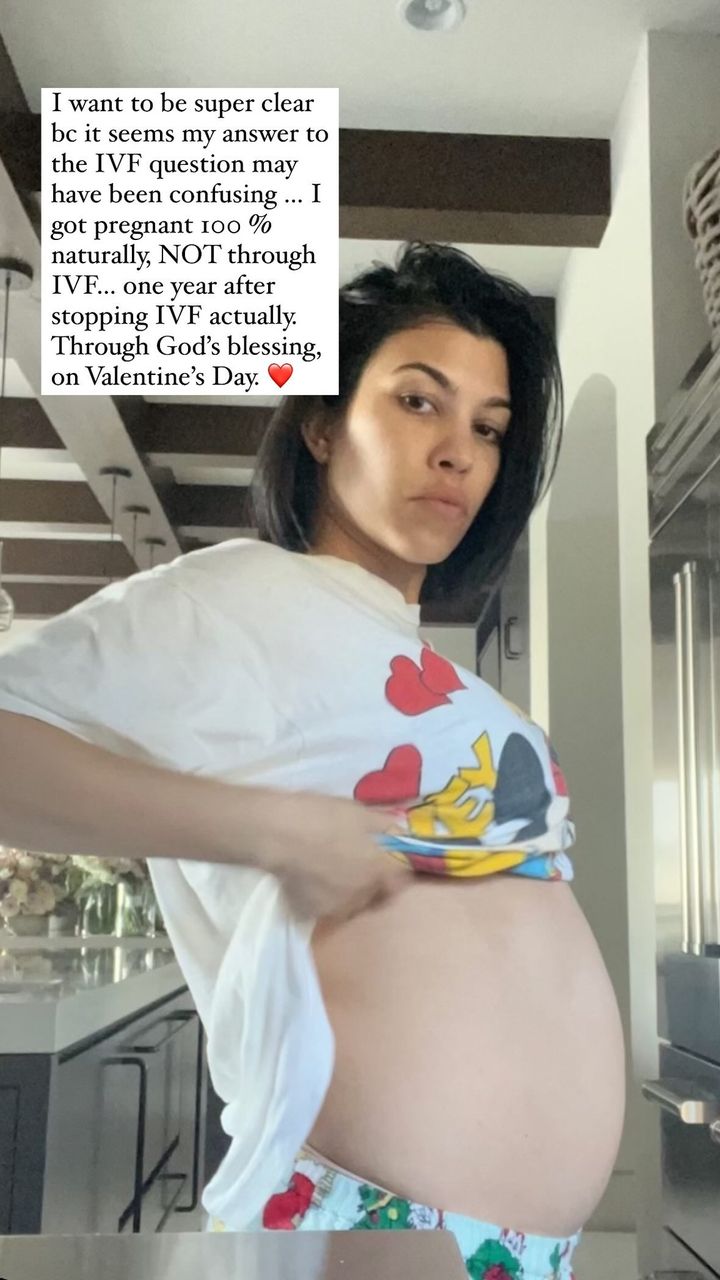 Kourtney Kardashian IG Story