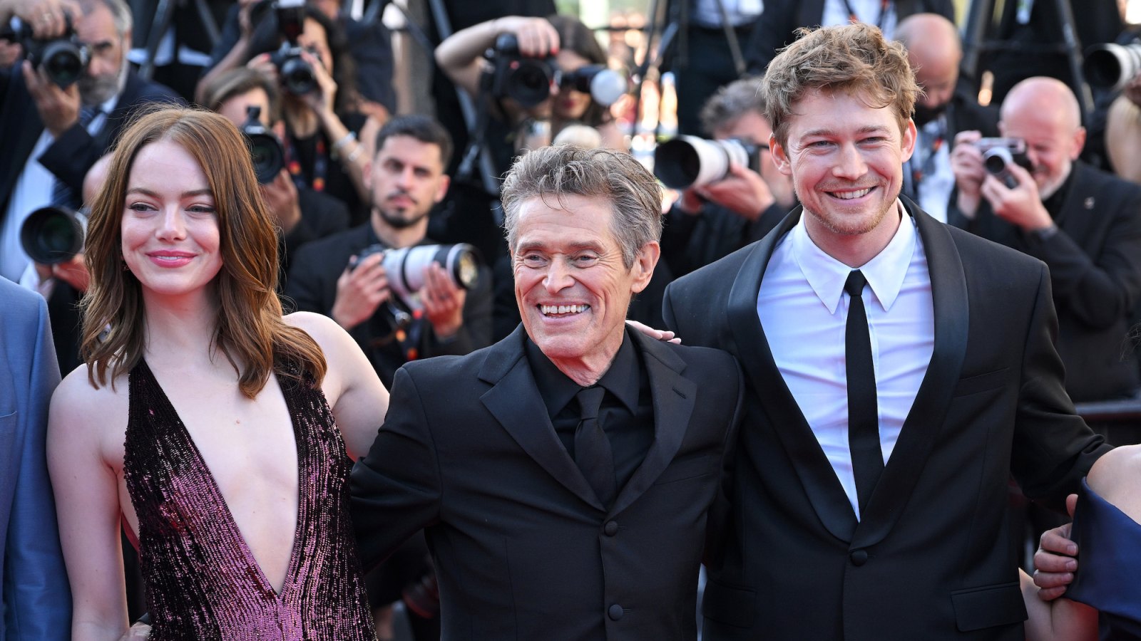 Emma Stone and Joe Alwyn Pose Together at Cannes Film Festival