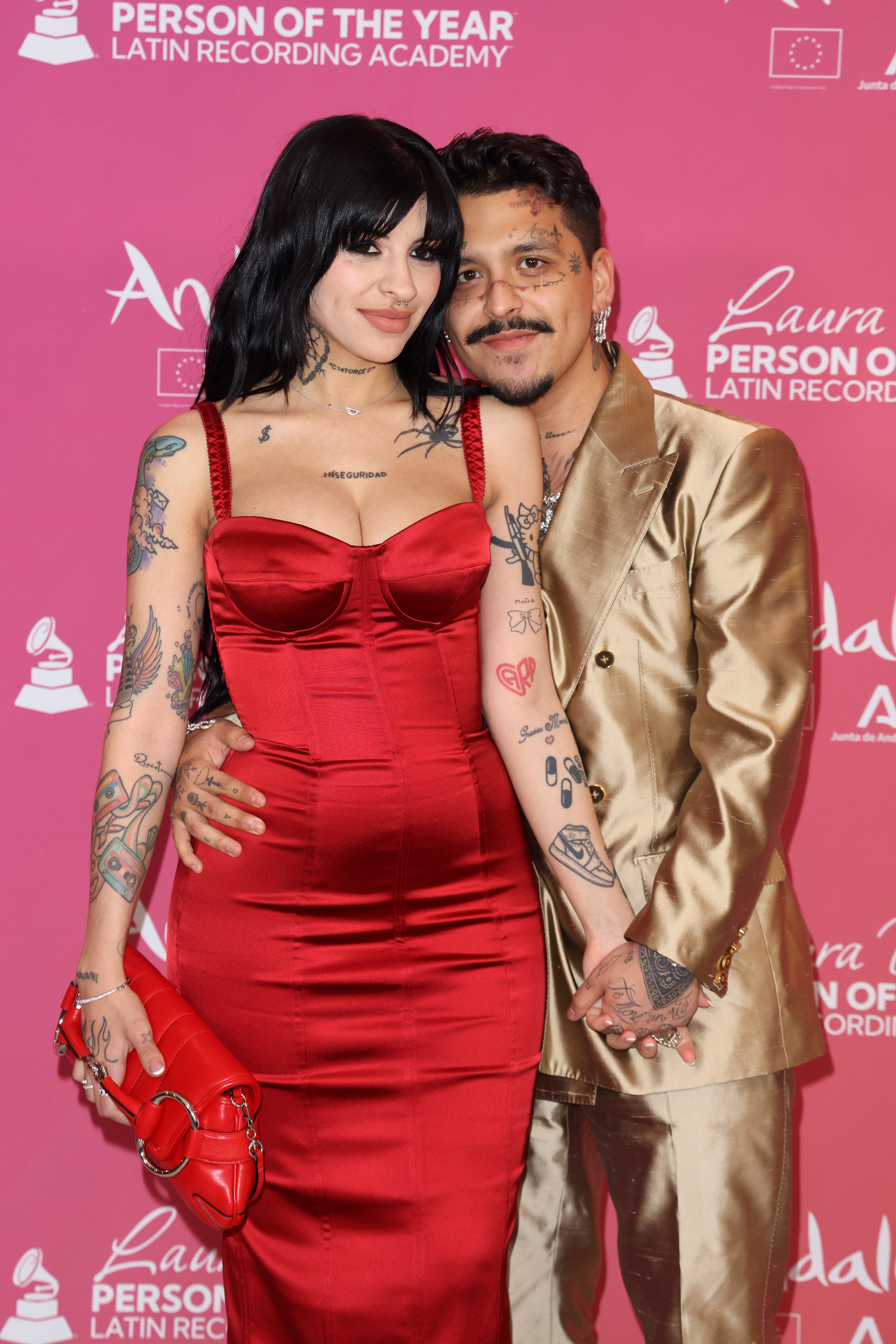 Cazzu y Christian Nodal