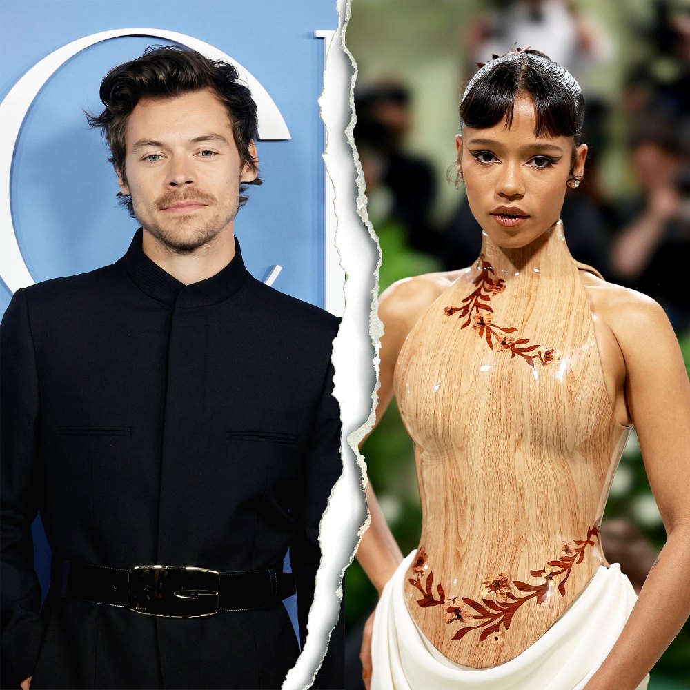 Harry Styles and Taylor Russell Split