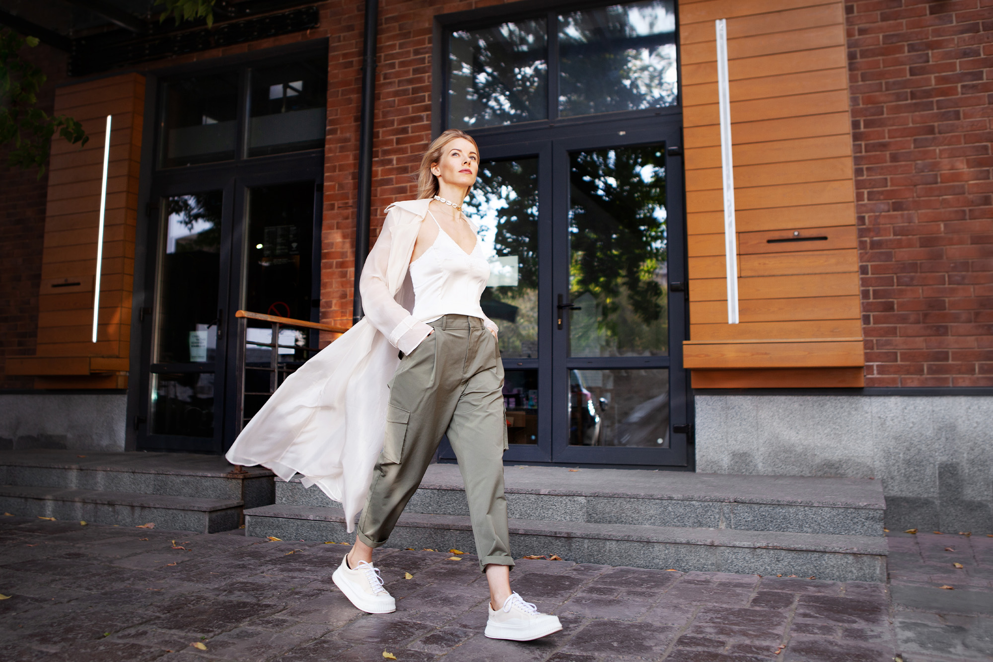 Plus size high waist pants