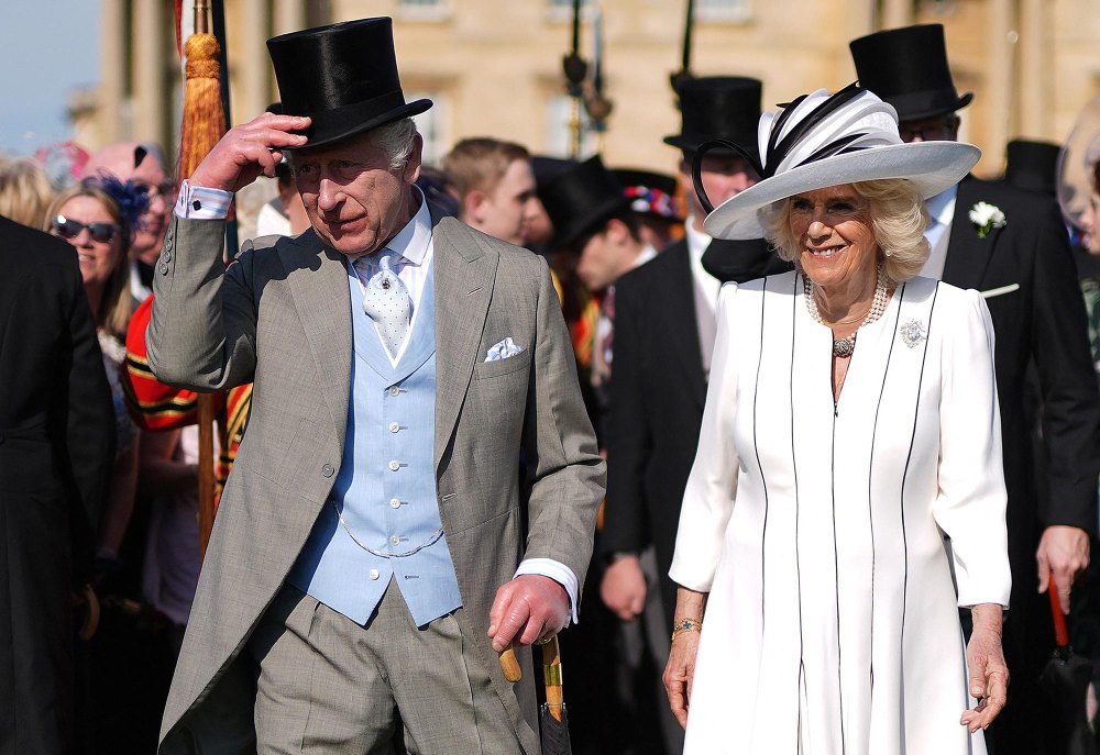 Queen Camilla Honors Queen Elizabeth II by Wearing Her Brooch at Buckingham Palace Garden Party