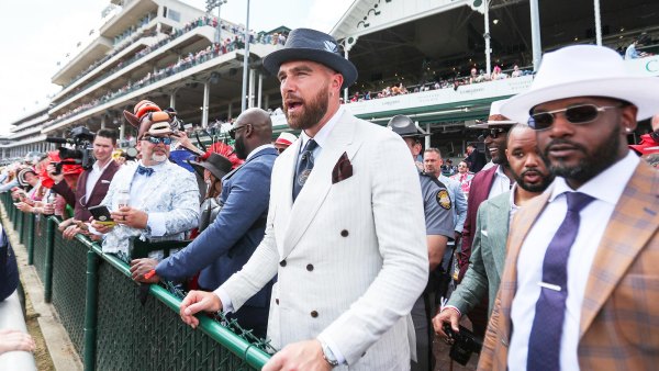 Travis Kelce Was A Nose Away From Winning 100000 on Forever Young in Kentucky Derby