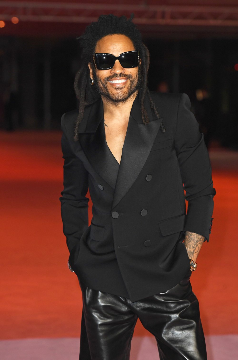 Why Lenny Kravitz Works Out in Leather Pants