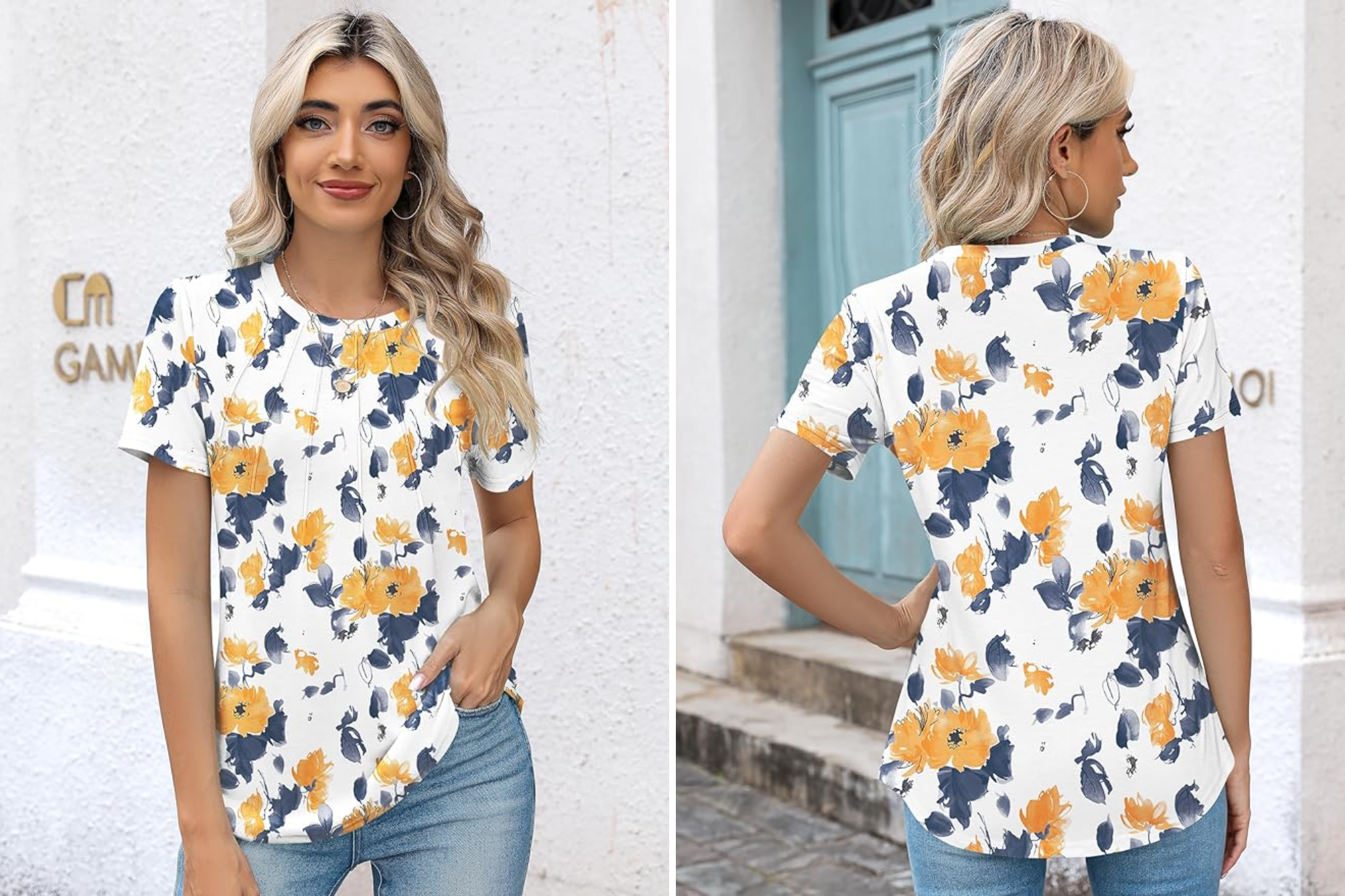 Kistore Casual Pleated Blouse