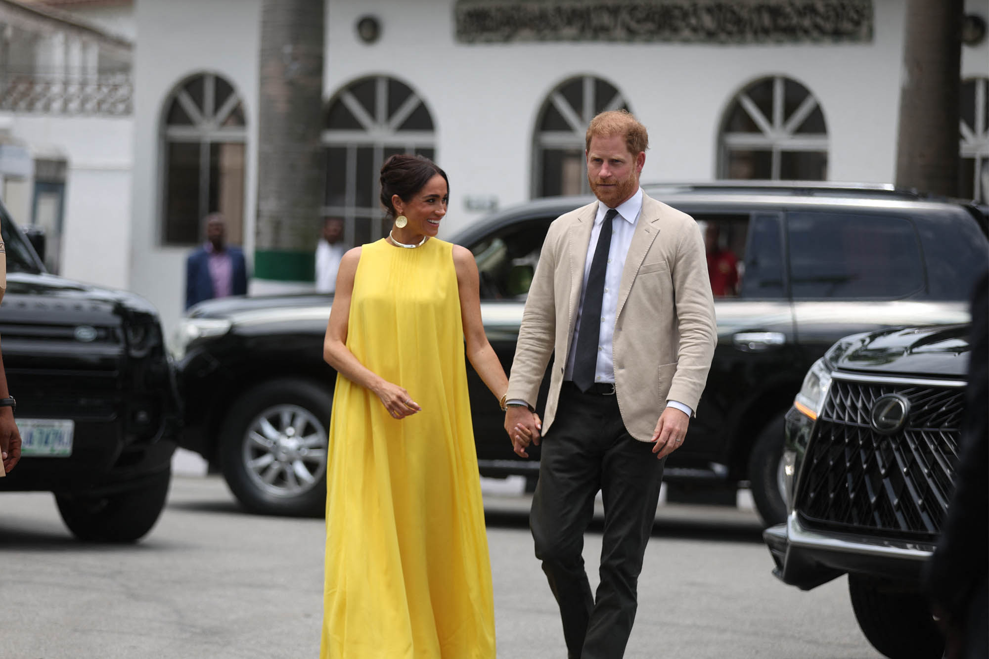 Meghan Markle Yellow Dress