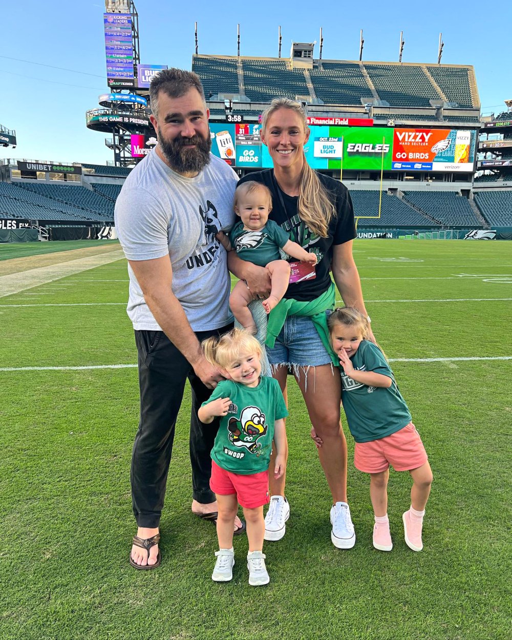 Kylie Kelce Details How She and Husband Jason Kelce Plan to Keep Their 3 Daughters 'Humble'