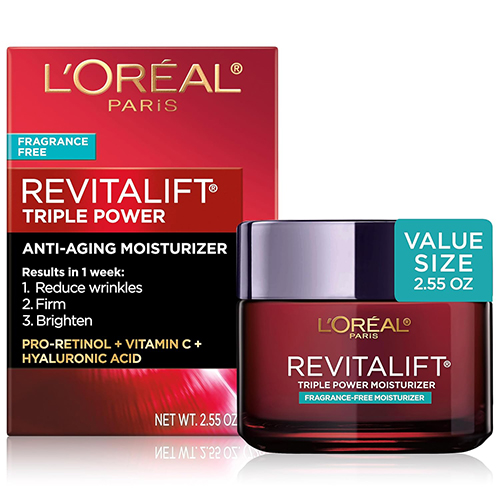 L’Oreal Paris Revitalift Triple Power Moisturizer