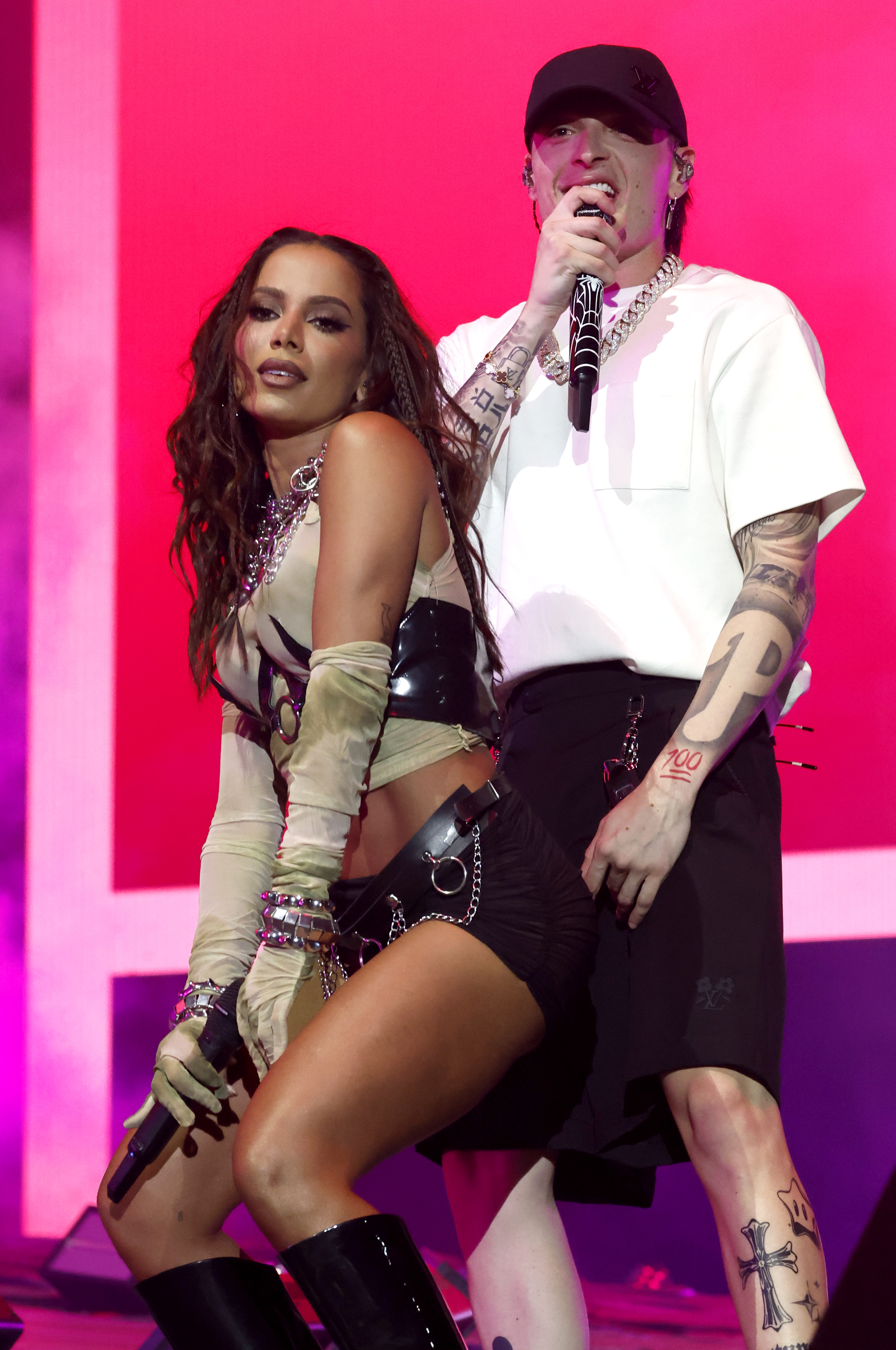 Anitta y Peso Pluma en Coachella 2024