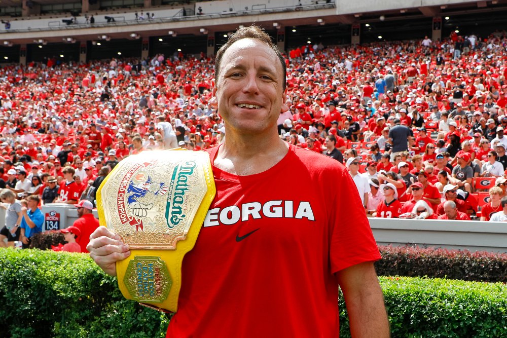 Joey Chestnut Banned From Competing in Nathan Hot Dog Eating Contest