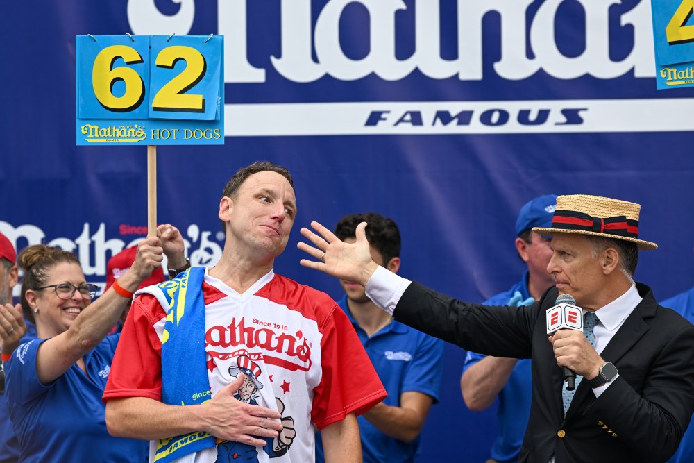 Joey Chestnut Banned From Competing in Nathan Hot Dog Eating Contest