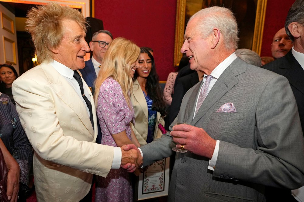 King Charles Spoke About Cancer Treatment With Rod Stewart