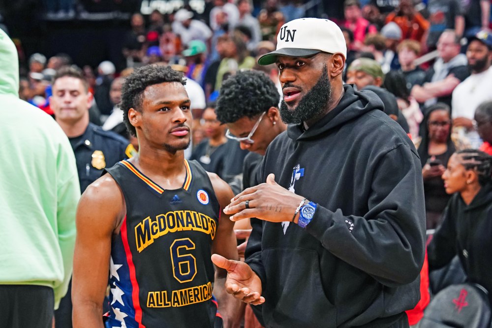 LeBron James Son Bronny Not Selected on Night 1 of 2024 NBA Draft