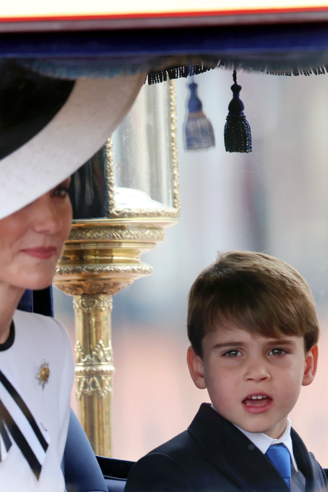 Prince Louis at Trooping the Colour