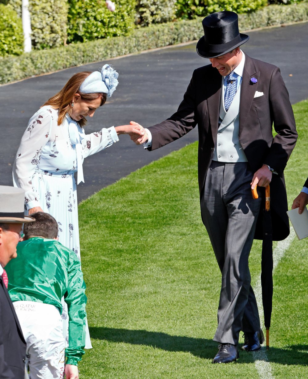 Prince William Saves Mother-In-Law Carole Middleton From Wardrobe Mishap