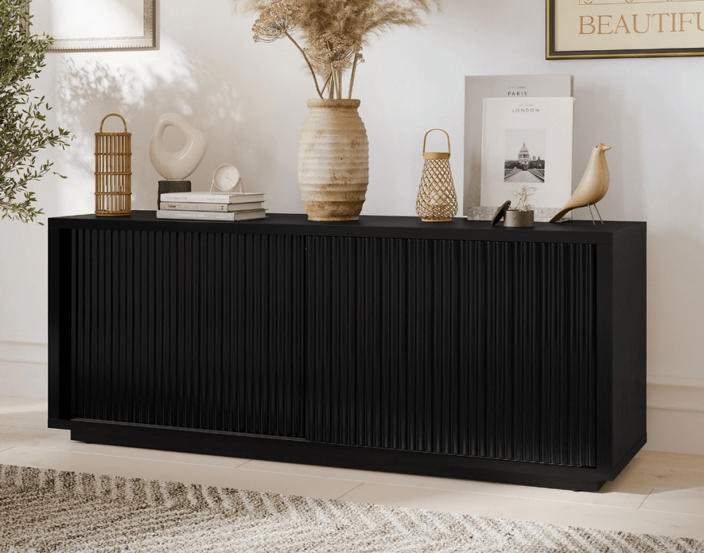 Beautiful Fluted TV Stand for TV’s up to 70” by Drew Barrymore