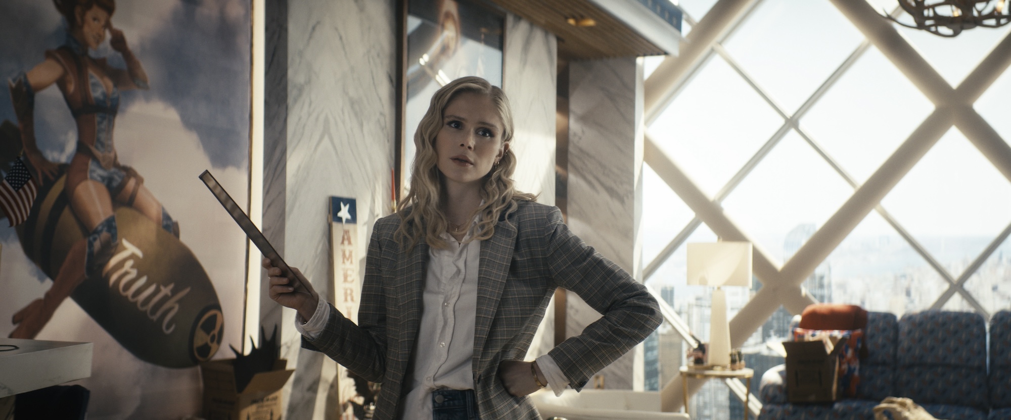 Erin Moriarty (Annie January aka Starlight)