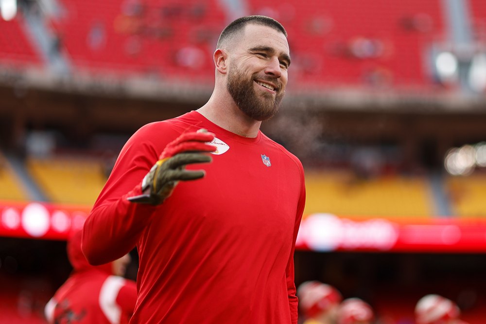 Travis Kelce High-Fives Young Chiefs Fan Wearing 'Taylor's Boyfriend' T-Shirt in Adorable Video