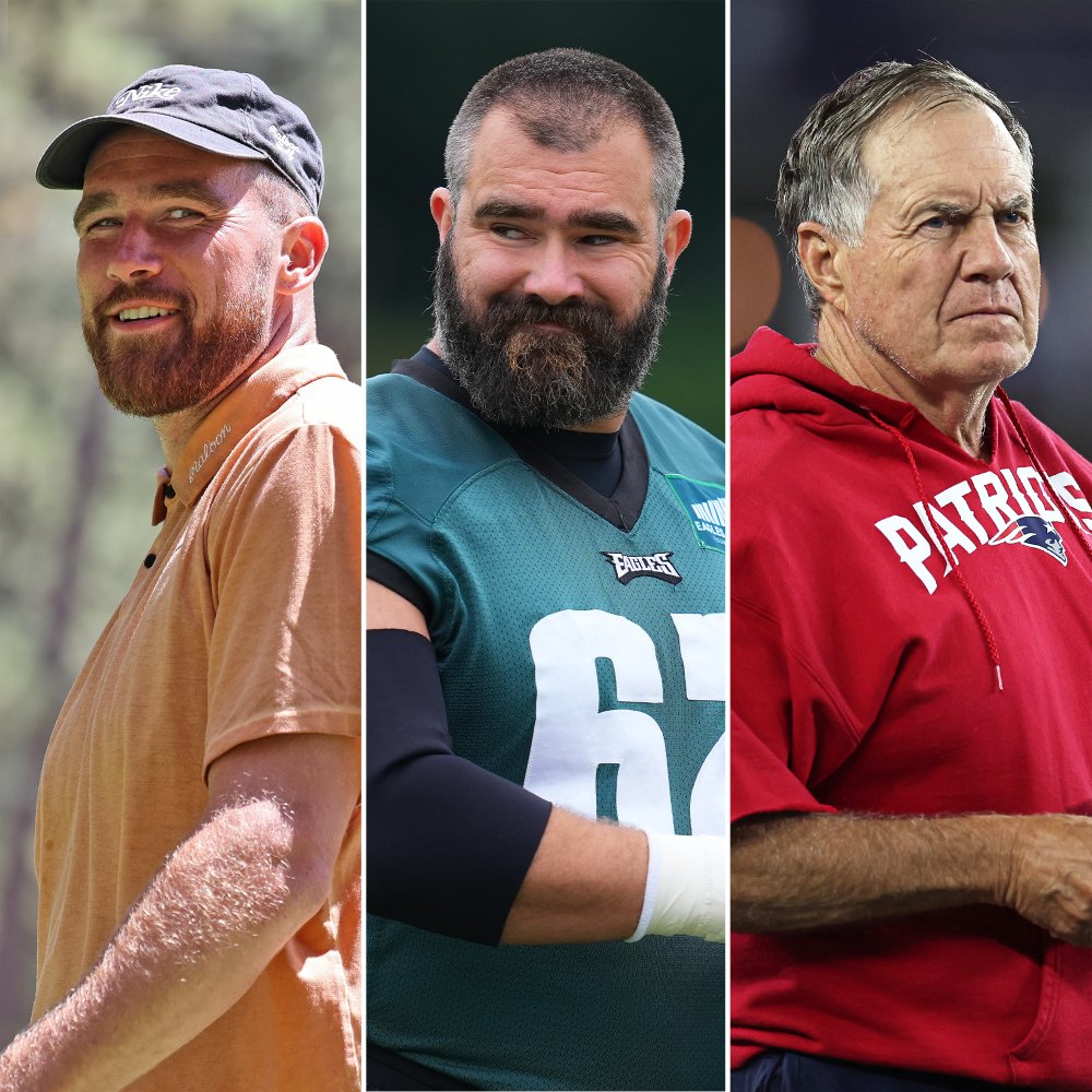 Travis and Jason Kelce Joke About Bill Belichick Dating a 23-Year-Old