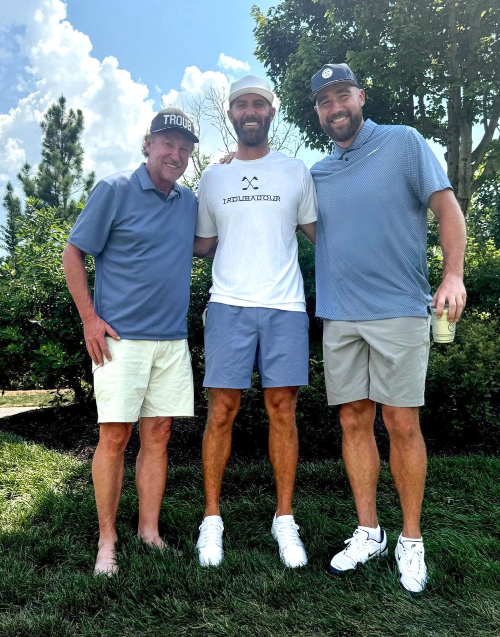 Wayne Gretzky Goes Barefoot on the Golf Course While Playing a Round With Travis Kelce