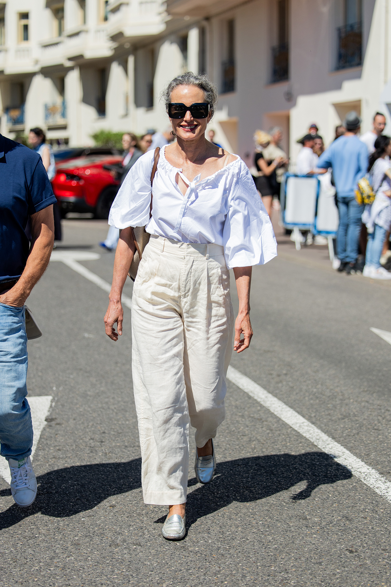 Andie MacDowell on May 22, 2024 in Cannes, France.