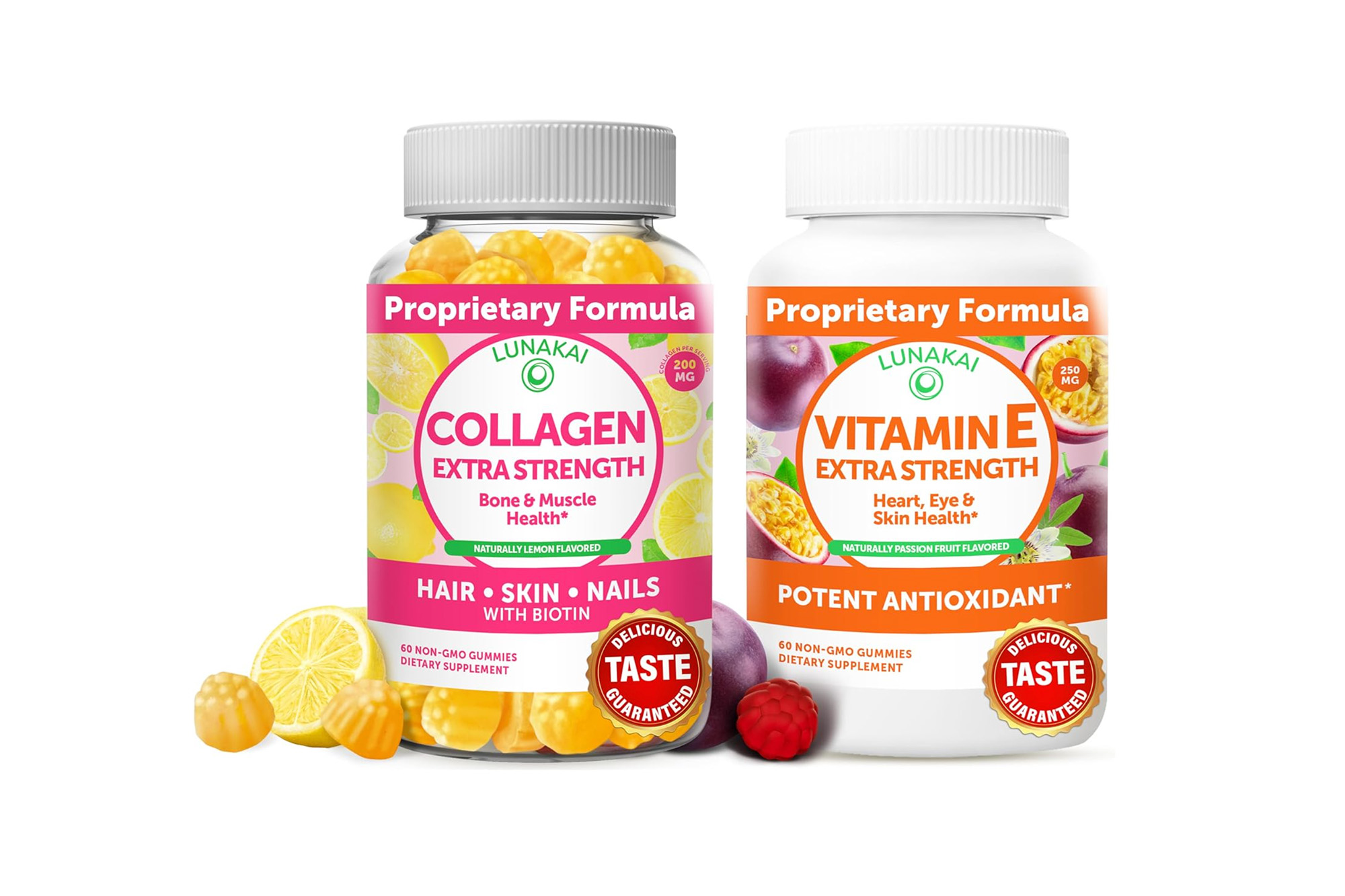 collagen and vitamin e supplement duo set