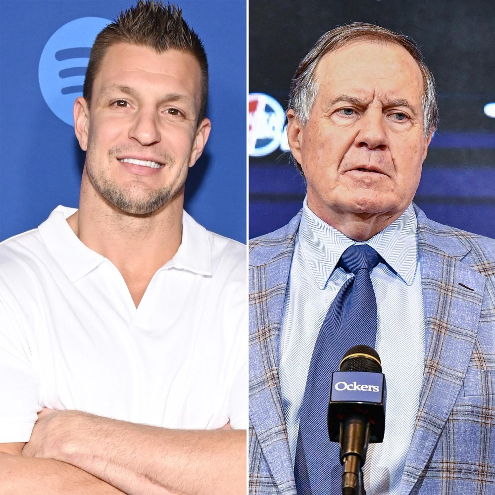 Did Rob Gronkowski Drop Hints About Reports Bill Belichick Is Dating 24 Year Old Cheerleader