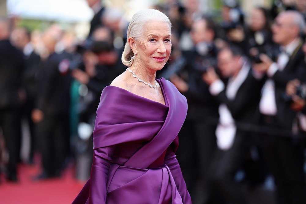 Helen Mirren in Cannes, France.