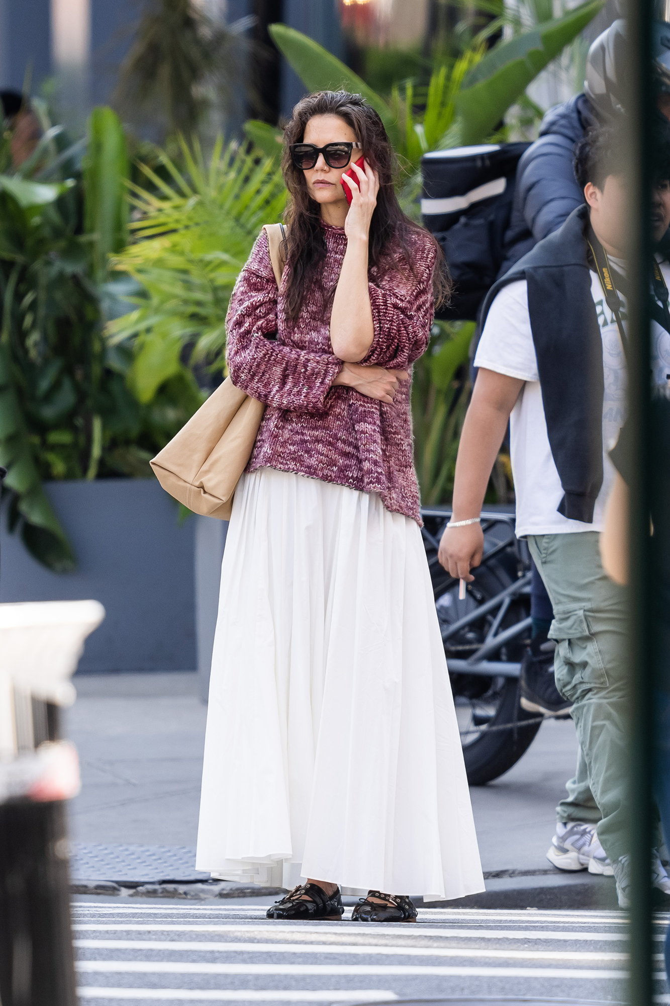 Katie Holmes in NoHo on May 10, 2023.