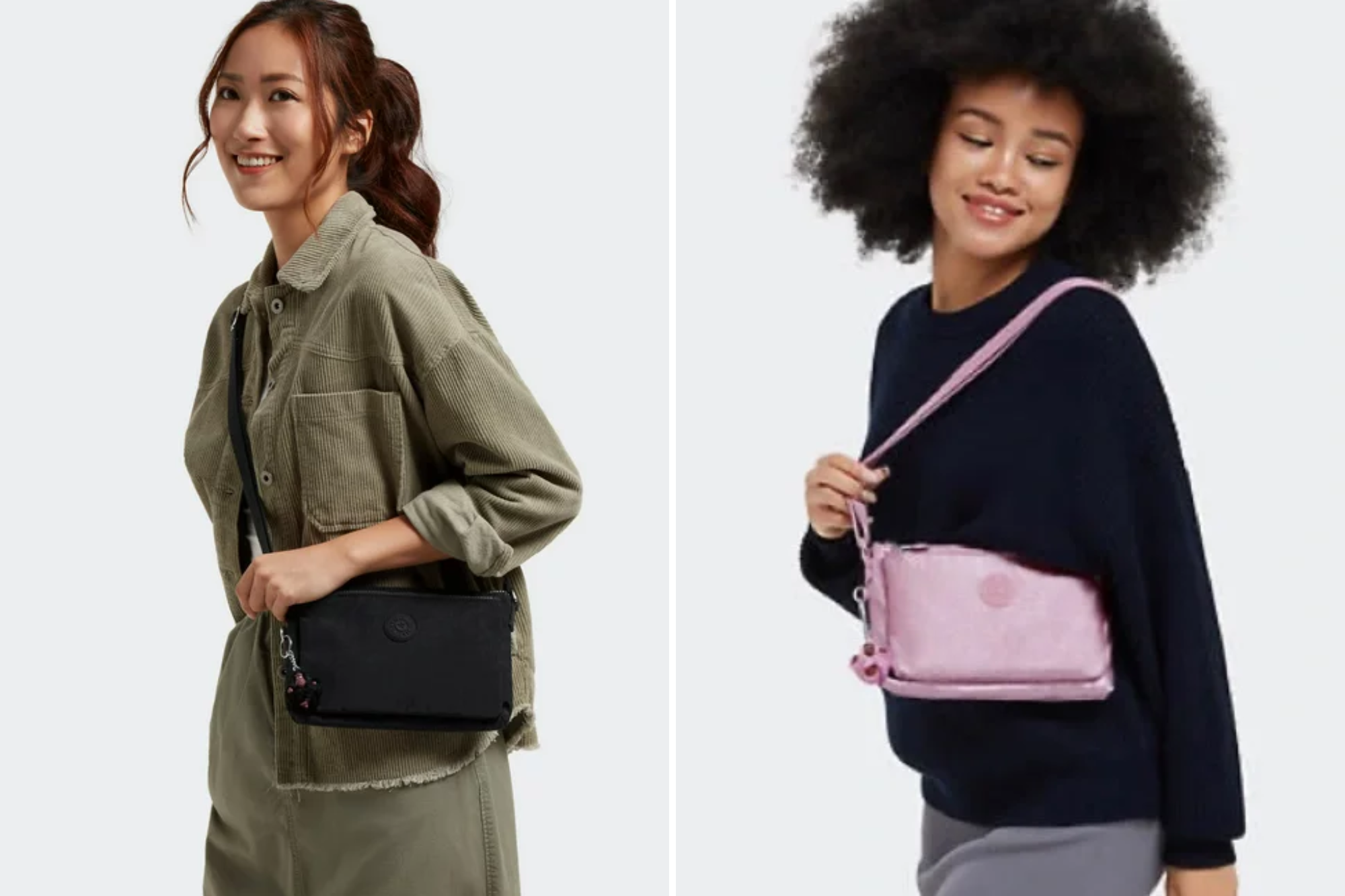 Kipling Mikaela Nylon Crossbody Bag