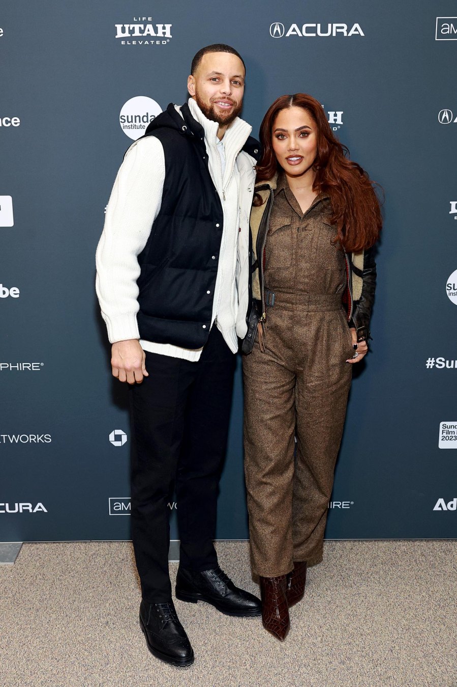 2024 Olympic Athletes and Their Famous Partners Stephen Curry and Ayesha Curry 003