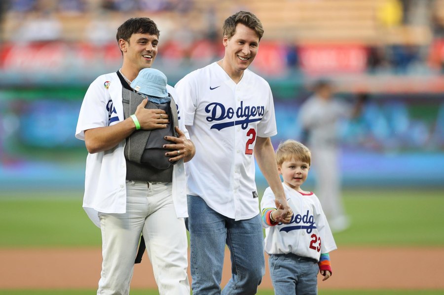 2024 Olympic Athletes and Their Famous Partners Tom Daley and Dustin Lance Black 999