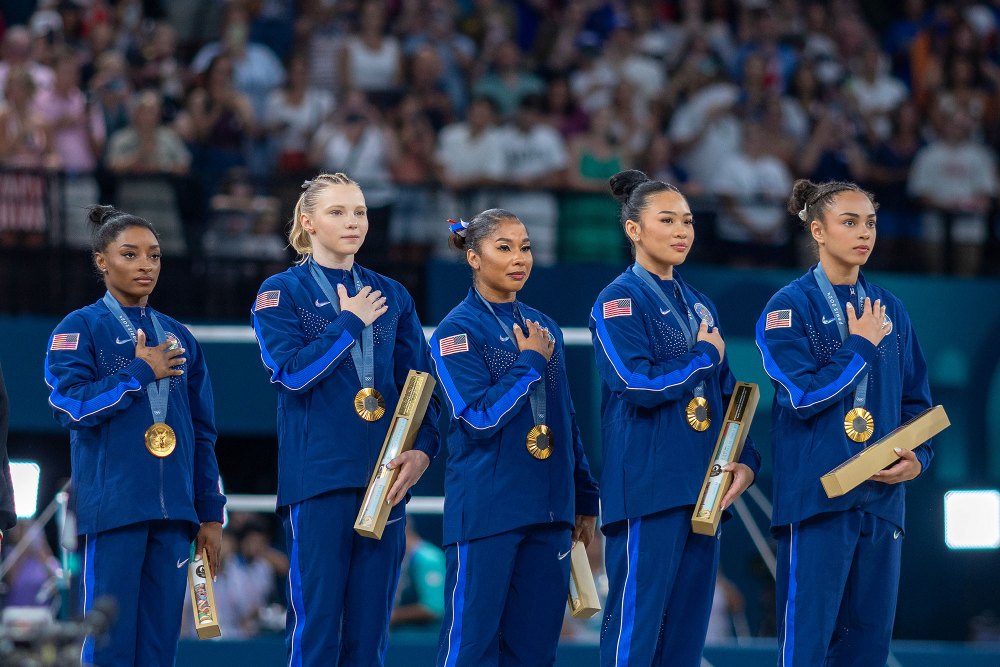 Artistic Gymnastics Team Final Paris 2024 Summer Olympic Games MyKayla Skinner Celebrated Gymnastics Team Win Before Simone Biles' Shade