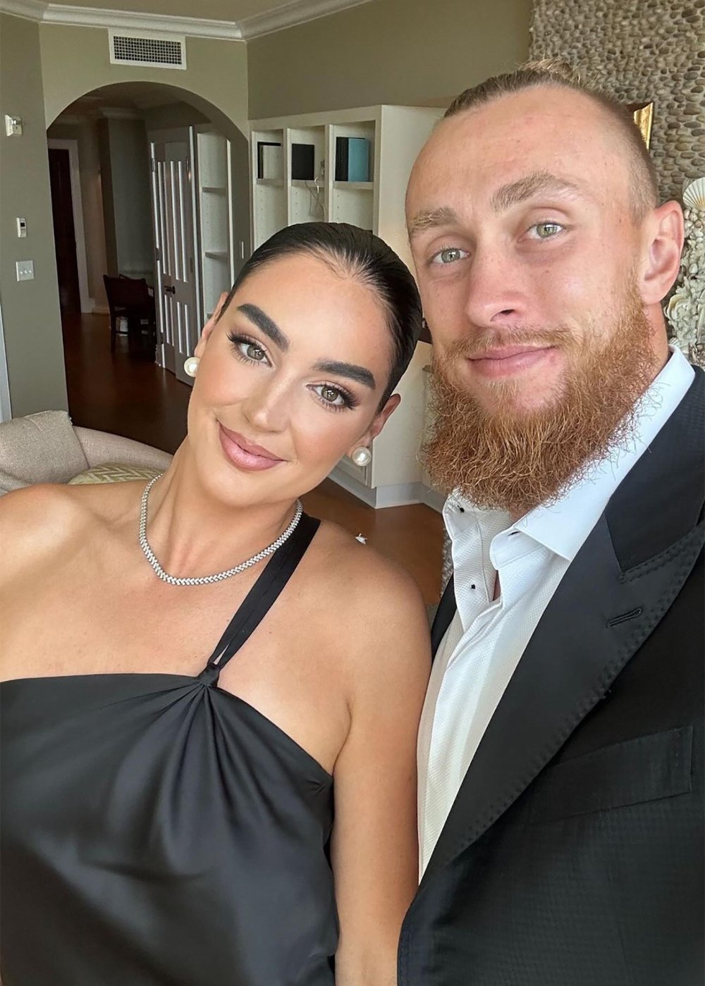 Auroa Culpo and Paul Bernon Attend Olivia Culpo and Christian McCaffreys Star Studded Wedding