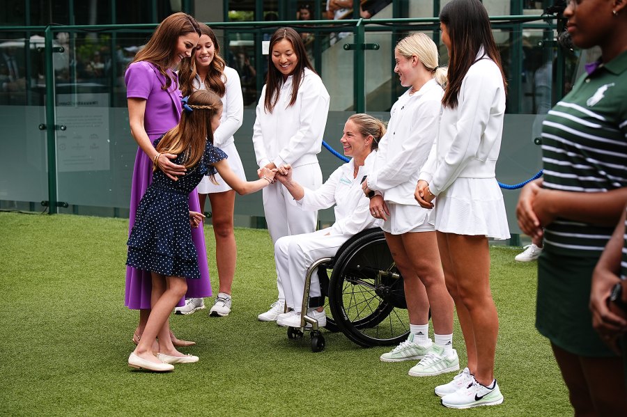 Best pics of Kate and Charlotte at Wimbledon