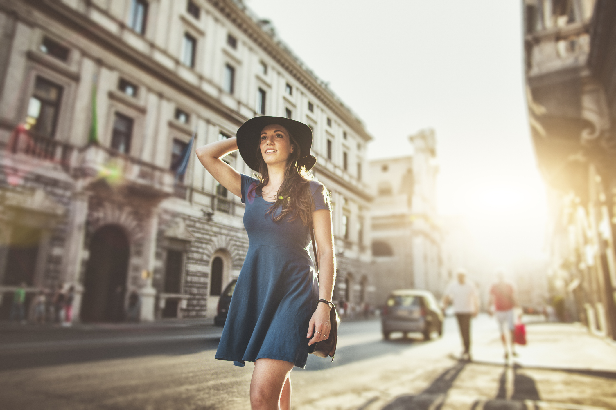 Woman In Dress