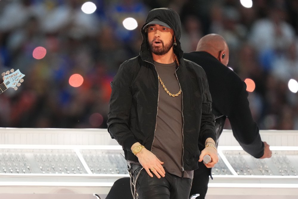 Super Bowl LVI - Los Angeles Rams v Cincinnati Bengals, Eminem