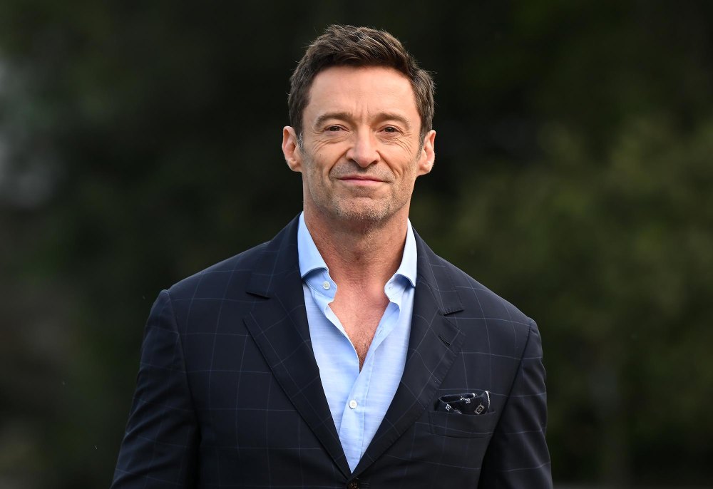 Hugh Jackman Practices Self-Care With Rose Gold Eye Masks- ‘This Is 55’