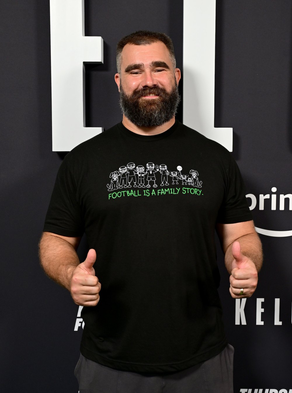 Jason Kelce supports Team USA