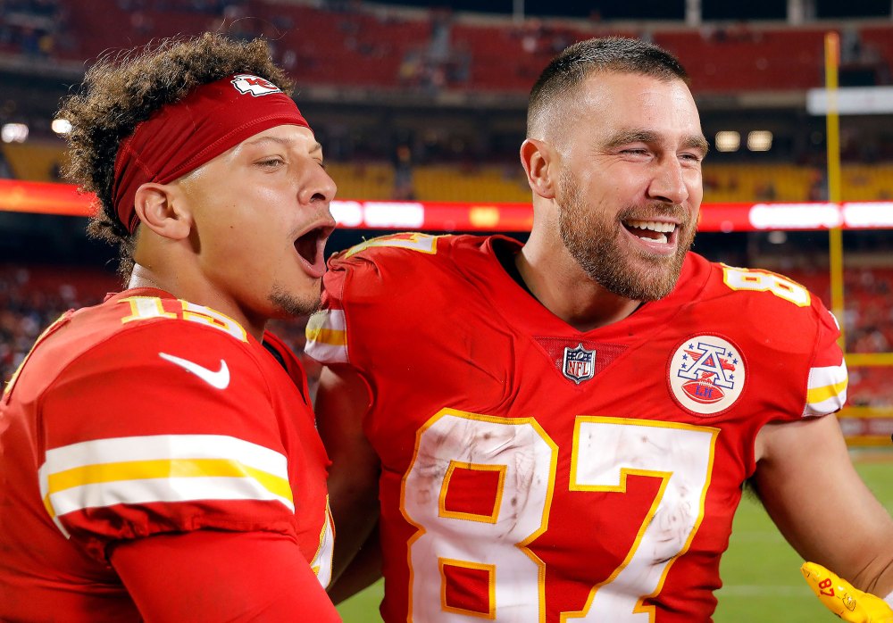 Kansas City Chiefs TK 1st Game of Season Against Baltimore Ravens Patrick Mahomes Travis Kelce