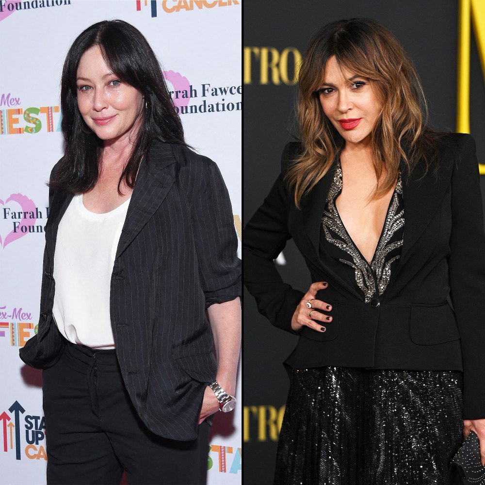 Shannen Doherty Praised Alyssa Milano on Charmed Podcast Before Death