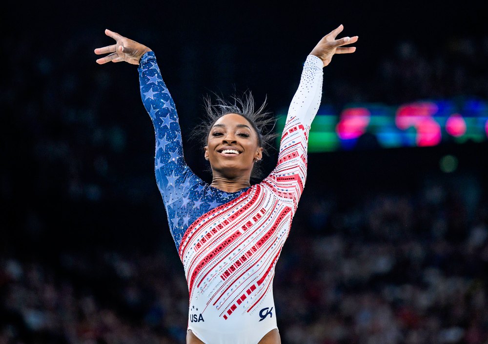 Simone Biles Wins Individual All Around Final at the Paris Olympics