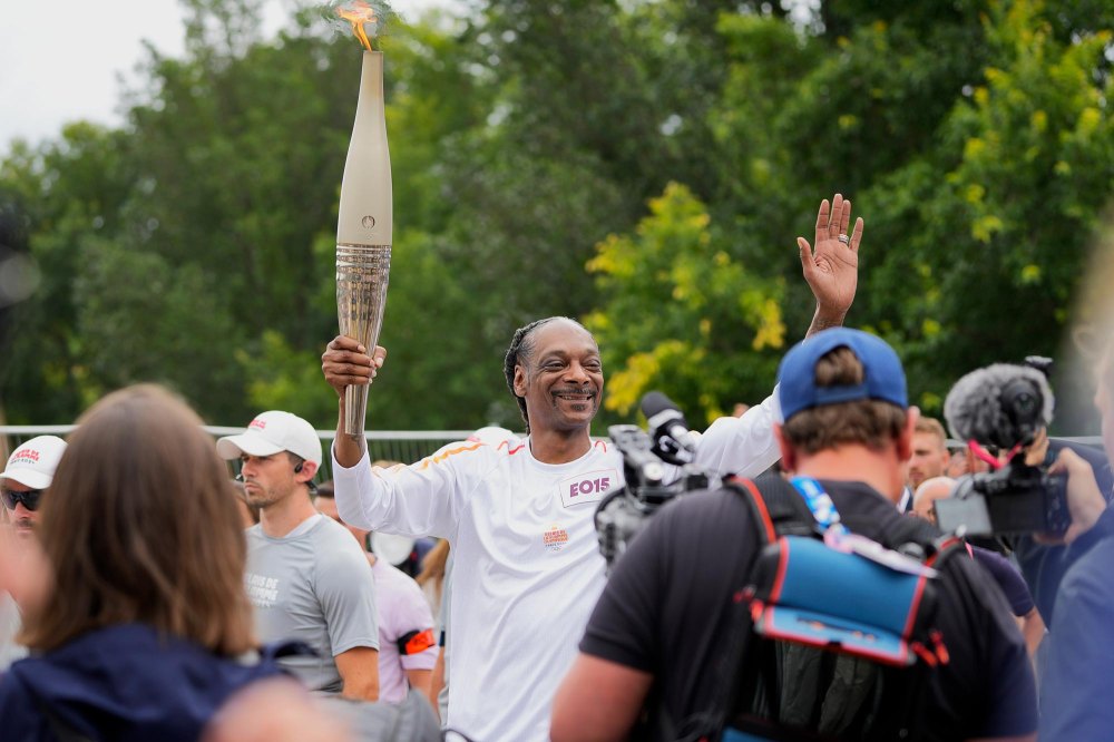 Snoop Dogg s Best Moments at 2024 Paris Olympics From Carrying the Torch to Cheering on Athletes 445